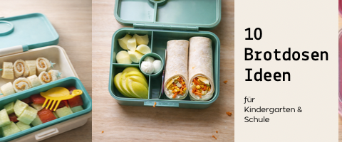 10 Brotdosen Ideen für Kindergarten und Schule mit einfachen Snacks für Kinder